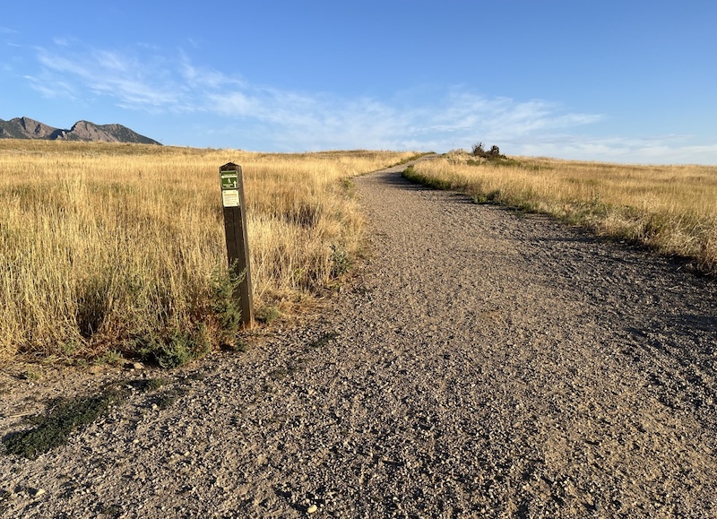 Flatirons Vista Trail, Boulder, Colorado (September 2024)