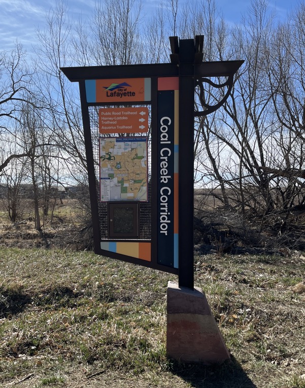 S Public Rd Trailhead, Coal Creek Trail, Lafayette, Colorado (March 2025)