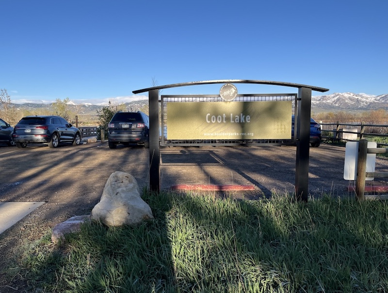 Coot Lake, Boulder, Colorado (April 2025)