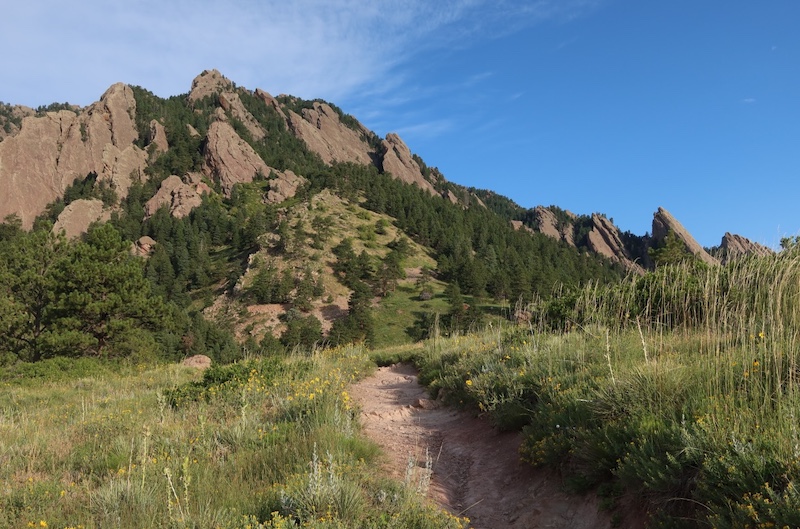NCAR Trail, Boulder (July 2021)