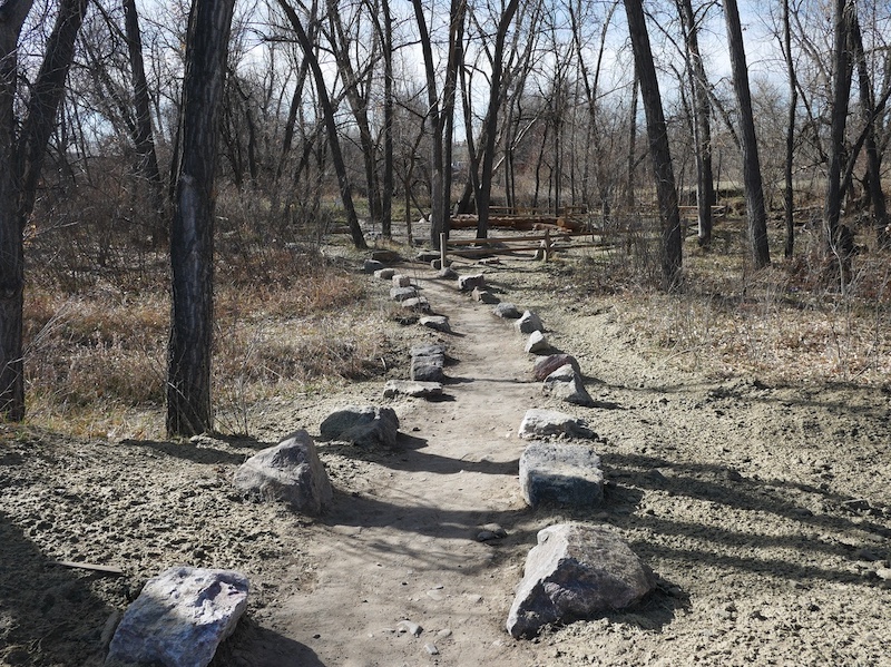 S Public Rd Trailhead, Coal Creek Trail, Lafayette, Colorado (March 2025)