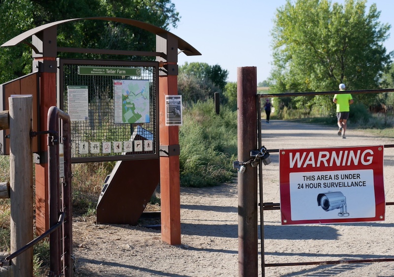 East Boulder Trail, Teller Farm South, Boulder (September 2024)